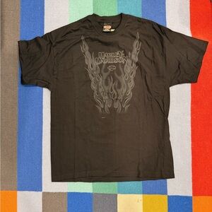 NWT Vintage Harley-Davidson Black Men's T-Shirt, XL
